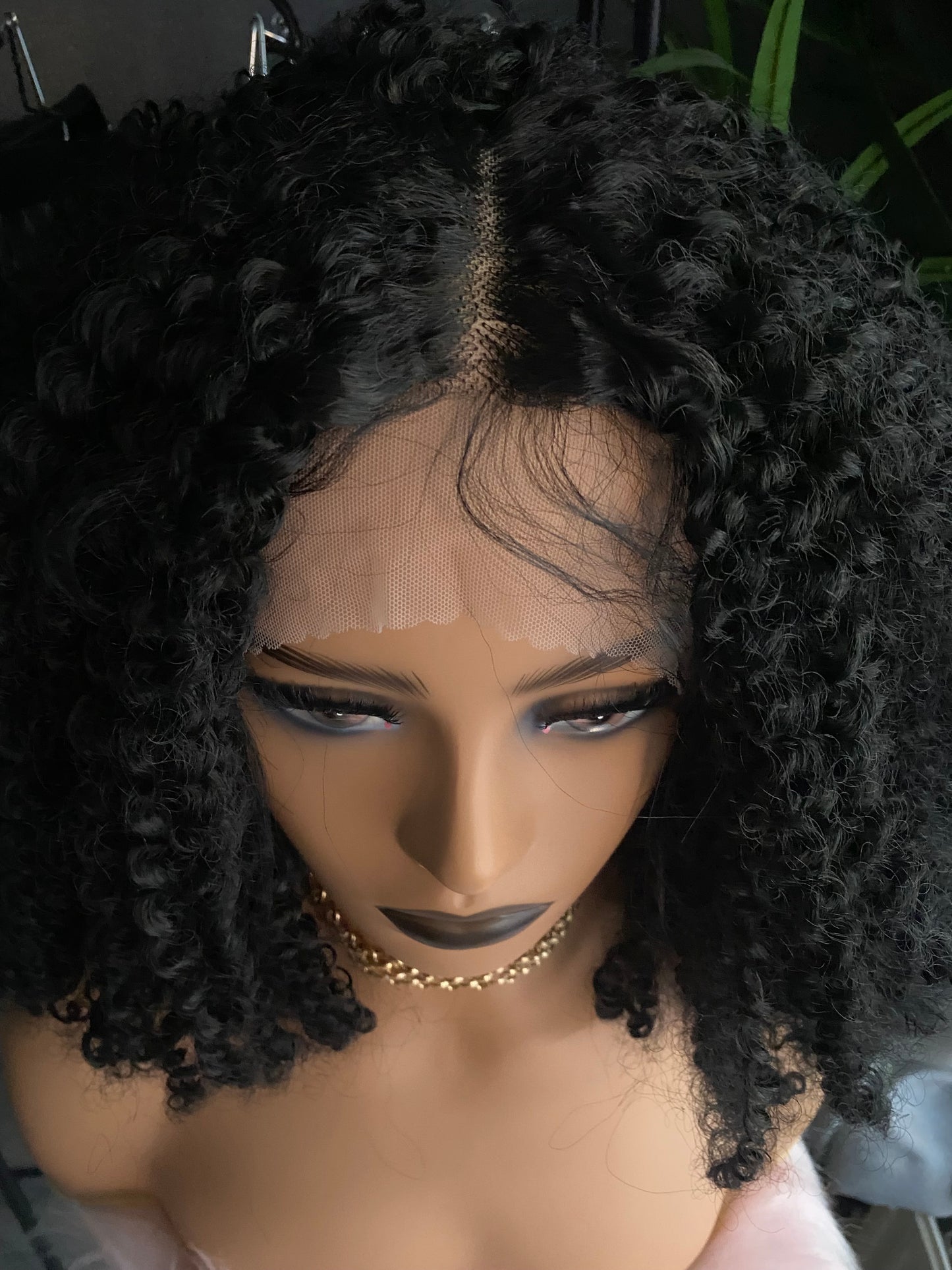 17'' Lace Front Afro Kinky Wig